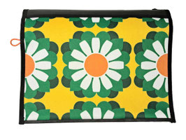Wechselklappe Retro Flowerpower
