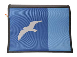 *REFLEKTOR* Wechselklappe Möwe fliegend Blau