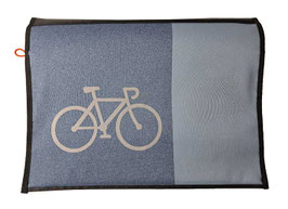 *Reflektor* Wechselklappe Rad auf Grau