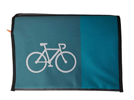 *Reflektor* Wechselklappe Rad auf Petrol