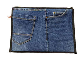*Upcycling* Wechselklappe Jeans mit Taschen