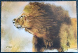 Tableau énergétique, Lion (peinture numérique imprimé sur toile )