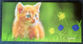 tableau énergétique, petit chat (peinture numérique imprimé sur toile )