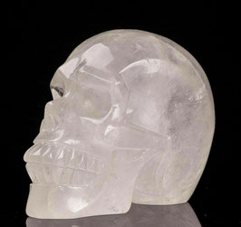 Crâne en cristal de roche de 1102 gr