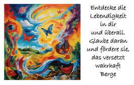 (DSMK1226) DenkAnStoß 26 "Entdecke die Anzeichen der Lebendigkeit"