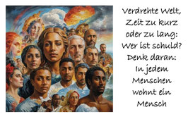 (DSMK1236) DenkAnStoß 36 "Erinnere dich in unruhigen Zeiten an die Menschlichkeit"