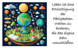 (DSMK1221) DenkAnStoß 21 "Leben ist eine Schule, wie man Welt(en) macht"