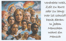(DSMK1236) DenkAnStoß 36 "Erinnere dich in unruhigen Zeiten an die Menschlichkeit"
