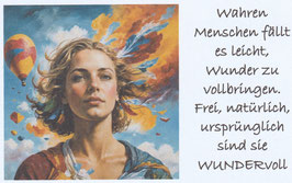 (DSMK1205) DenkAnStoß 5 "Wahre Menschen sind WUNDERvoll"