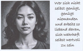 (DSMK1215) DenkAnStoß 15 "Genüge dir selbst"
