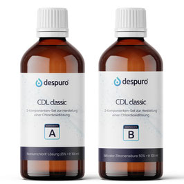 despuro® Natriumchlorit 25% + Zitronensäure 50%