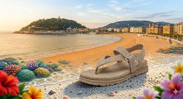 SANDALIA DEPORTIVA ANTE UGG