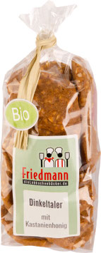 BIO-Dinkeltaler mit Edelkastanienhonig