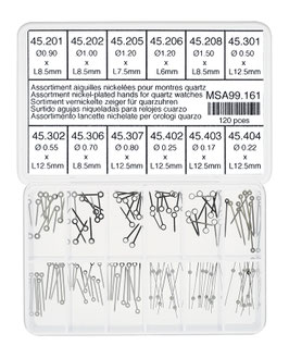 Horotec 99.161 - Assortimento di Sfere Nichel - Varie Misure - 120 pz.