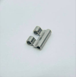 R Chiusura Jubilee Acciaio Connessione Corta Lady - Made in Italy