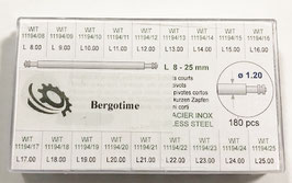Assortimento Anse a Molla Ø1.20 - L8-25mm