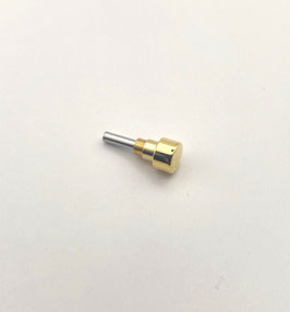 Pulsante a Vite Laminato "Breitling" Style - Ø4.40 x 2.50 - Swiss Made