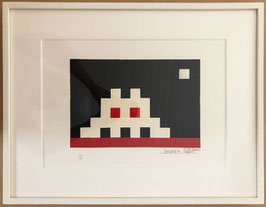 Sorry, SOLD　　インベーダー / INVADER “ HOME MARS ” (ORIGINAL LTD.EDITION SIGNED PRINT）