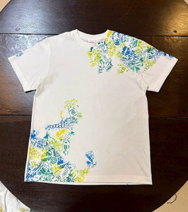 染色アート　デザイン　Tシャツ　　　＊受注制作商品です
