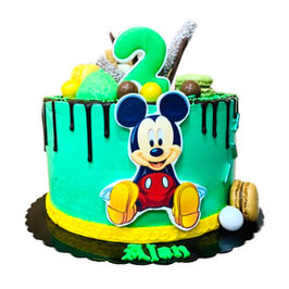 Tarta "Mickey verde"