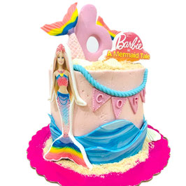 Tarta"BARBIE SIRENA"