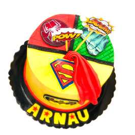 Tarta" SUPER LIGA JUSTICIA"