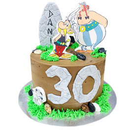 Tarta" ASTERIX Y OBELIX"