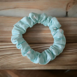 Scrunchie mint punkte