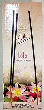 Art. 2535 Flute Räucherstäbchen Lotus Duft 6 Packungen x 20Stk...