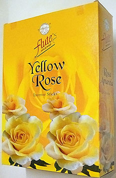 Art. 2541 Flute Räucherstäbchen,Gelbe Rose 12 Packungen x 20 Stk...