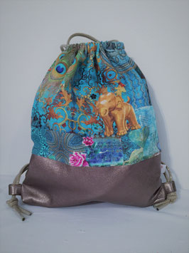 Rucksackbeutel "Elephant Love"