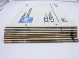 YAMAHA 中古 パーツカタログ YZ80 YZ80LW YZ250 YZ250G YZ250F YZ400F YZ426F WR400F