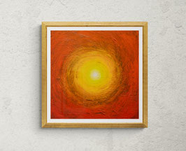 Sans titre 62 — Tirage fine art abstrait solaire 50×50 cm