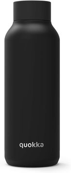 Botella Tèrmica Quokka “JET BLACK” // 510 ml. Acer Inox.