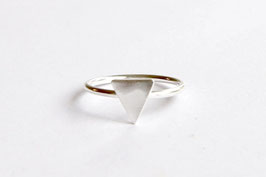 FRIENDSHIP TRIANGLE PLATE SILVER Ring