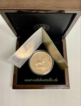 Krügerrand 2 oz  GOLD Proof  (Polierte Platte) aus dem Jahr 2018
