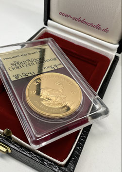 Krügerrand 1969,  1 oz GOLD   Proof (Polierte Platte)  SAGCE