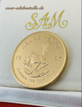 KRÜGERRAND 1967, 1 oz GOLD Bullion (Stempelglanz)