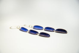 EARRINGS BLUE TONES