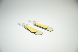 EARRINGS BEIGE YELLOW