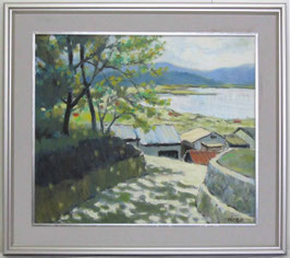 湖への道（諏訪）　F１0