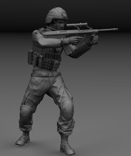 SPz Figur stehend Position 4