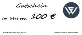 Gutschein im Wert von 100 €