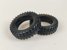 Reifen und Felgen für Schwimmwagen 1:16