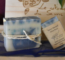 Savon Marbré Olive Ricin - Surgras 6%
