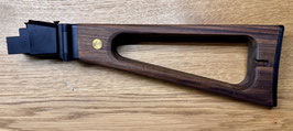 MTK Walnut Skeleton Stock, klappbar zu AKM