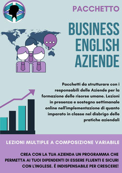 Pacchetto BUSINESS ENGLISH AZIENDE