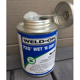 Weld On - PVC-U Spezial Kleber / Leitungskleber für Whirlpools & Swimspas (Pipe Cement)