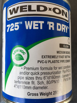 Weld On - PVC-U Spezial Leitungskleber für Whirlpools & Swimspas (Pipe Cement)