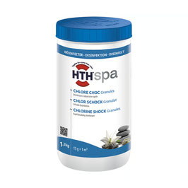 HTH Spa Chlorgranulat organisch & stabilisiert für Whirlpools (HTH Chlor blau)